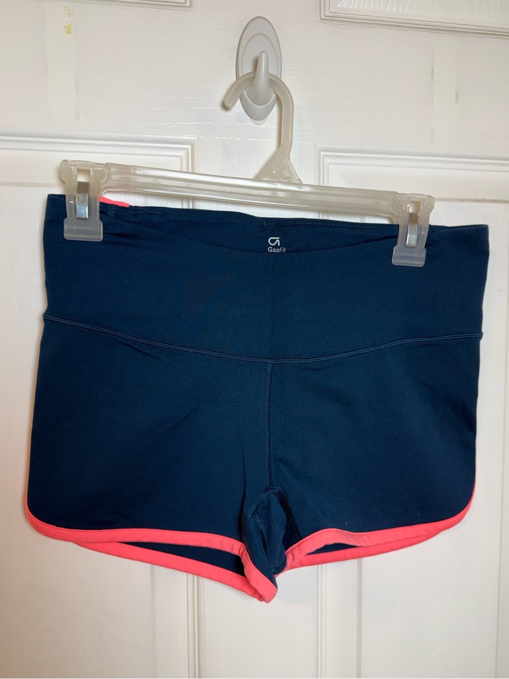 GAP Teal Shorts with Pink Trim Size Small